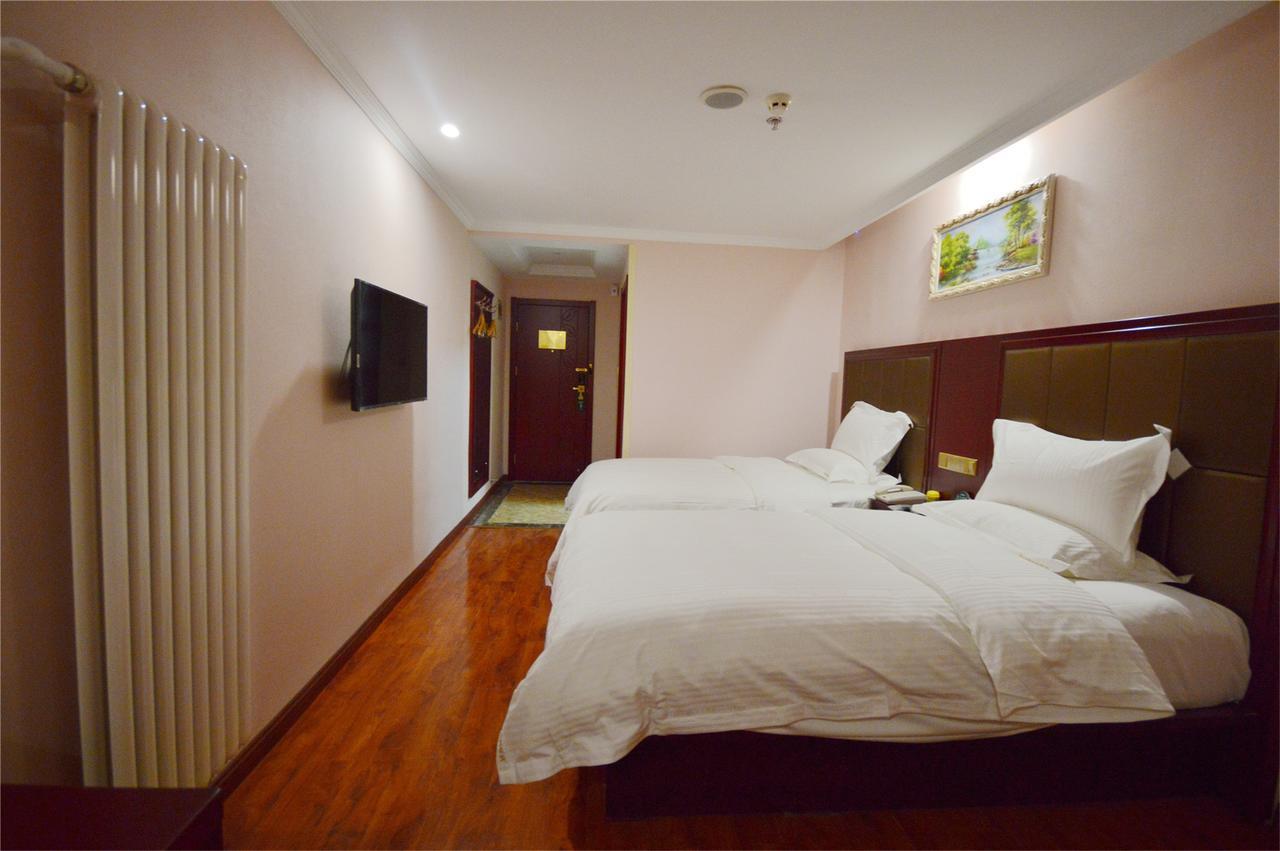 Greentree Alliance Shandong Zibo Zhangdian Xiaoshangpin Renmin Road Hotel Esterno foto