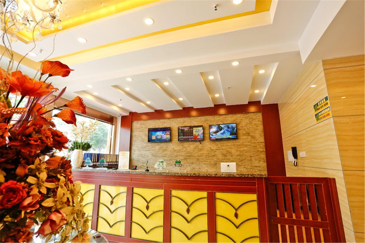Greentree Alliance Shandong Zibo Zhangdian Xiaoshangpin Renmin Road Hotel Esterno foto