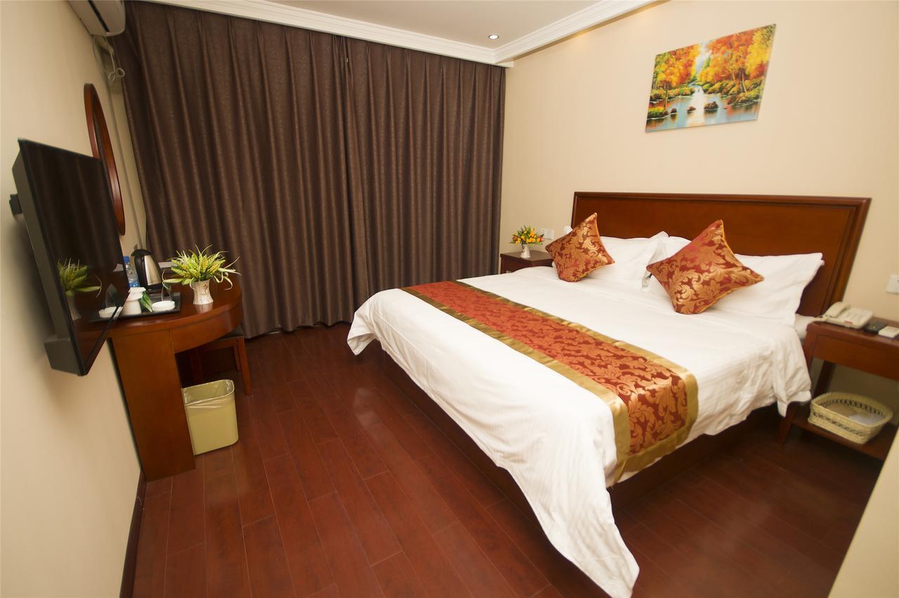 Greentree Alliance Shandong Zibo Zhangdian Xiaoshangpin Renmin Road Hotel Esterno foto
