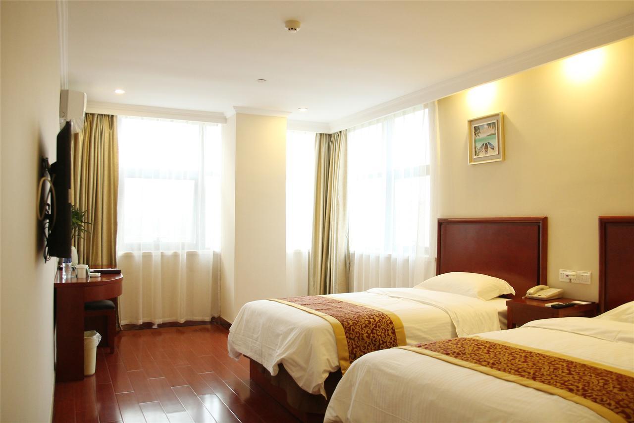 Greentree Alliance Shandong Zibo Zhangdian Xiaoshangpin Renmin Road Hotel Esterno foto